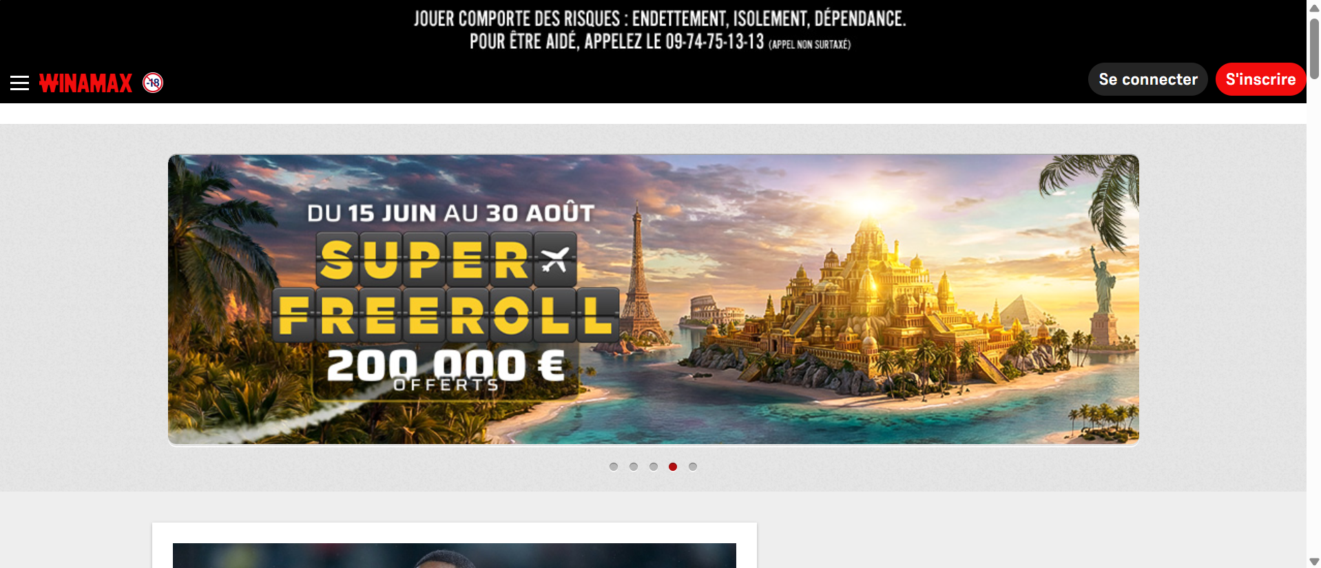 Winamax paris en ligne
